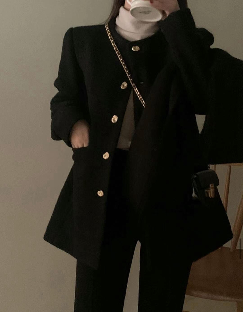 MY YOUNG直郵韓國代購女裝新款24秋冬真品推薦熱賣職業夾克RIPPLE夾克