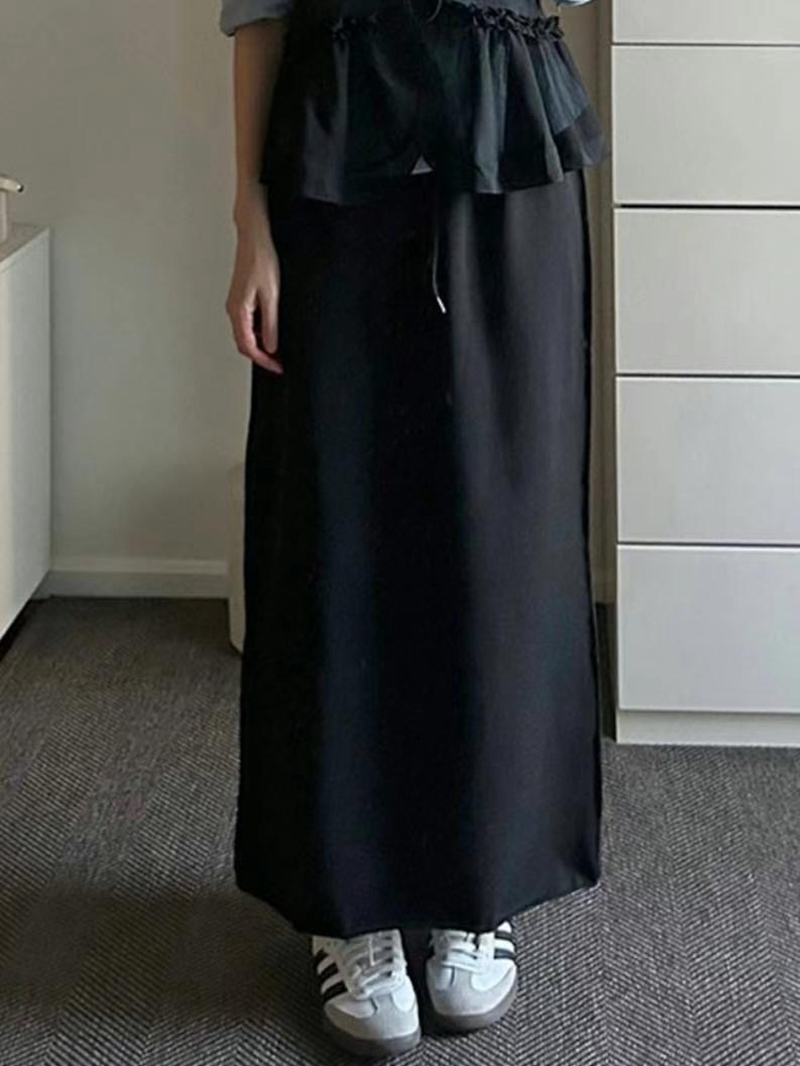 MYCABINET韓國直郵東大門代購女裝新款休閑人氣真品職業長裙MYCABINET長裙