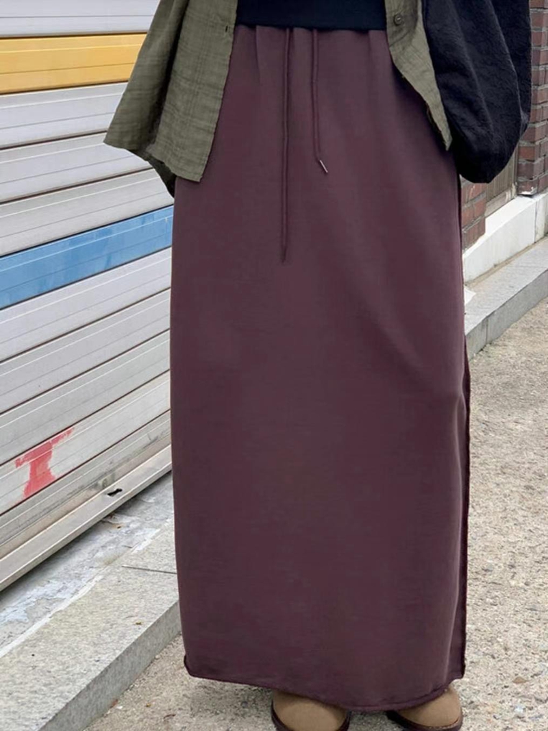 MYCABINET韓國直郵東大門代購女裝新款休閑人氣真品職業長裙MYCABINET長裙圖色2
