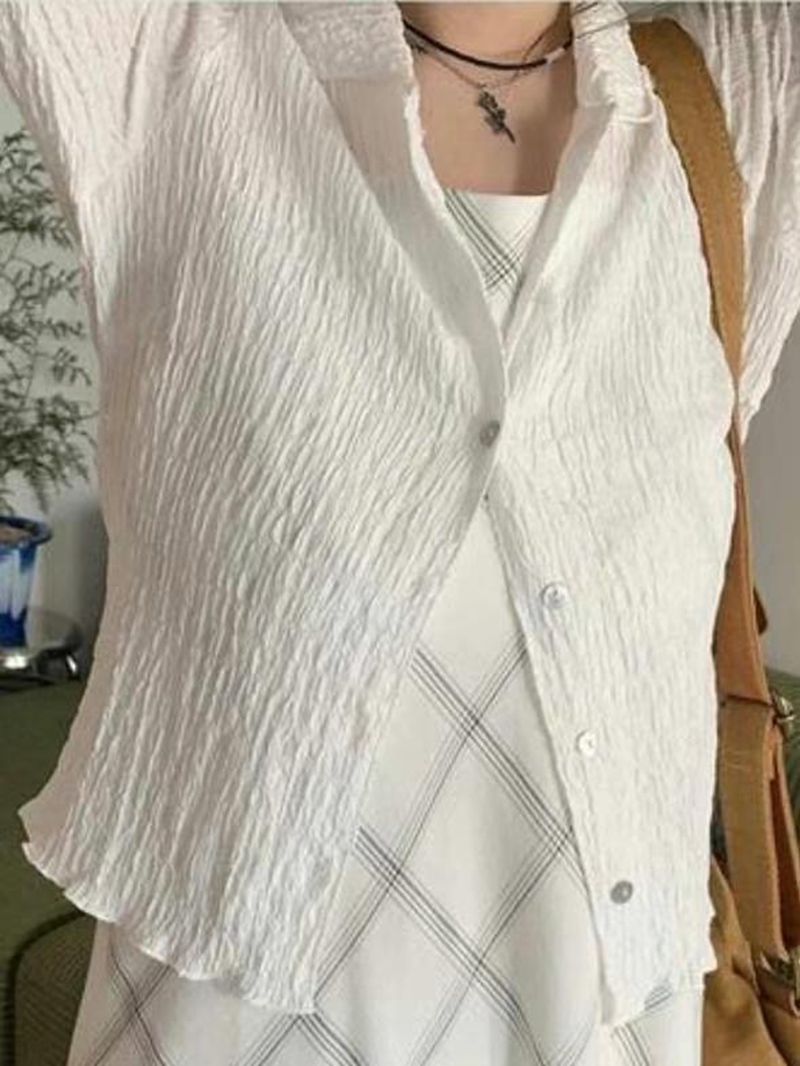 MYCABINET韓國直郵女裝新品人氣時尚休閑24秋冬真品襯衫蕾絲衫MYCABINET襯衫/蕾絲衫
