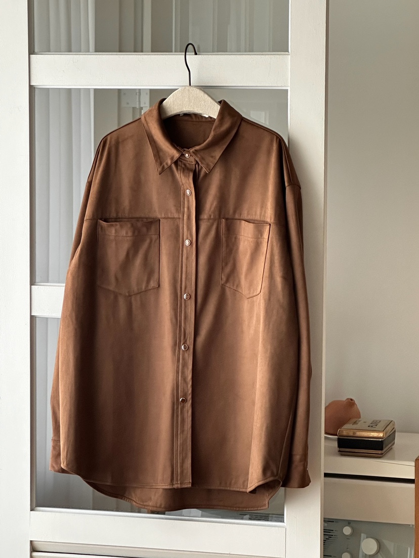 SORBET韓國直郵東大門實拍女裝新品真品人氣襯衫蕾絲衫絨面革SORBET/flat white襯衫/蕾絲衫圖色1