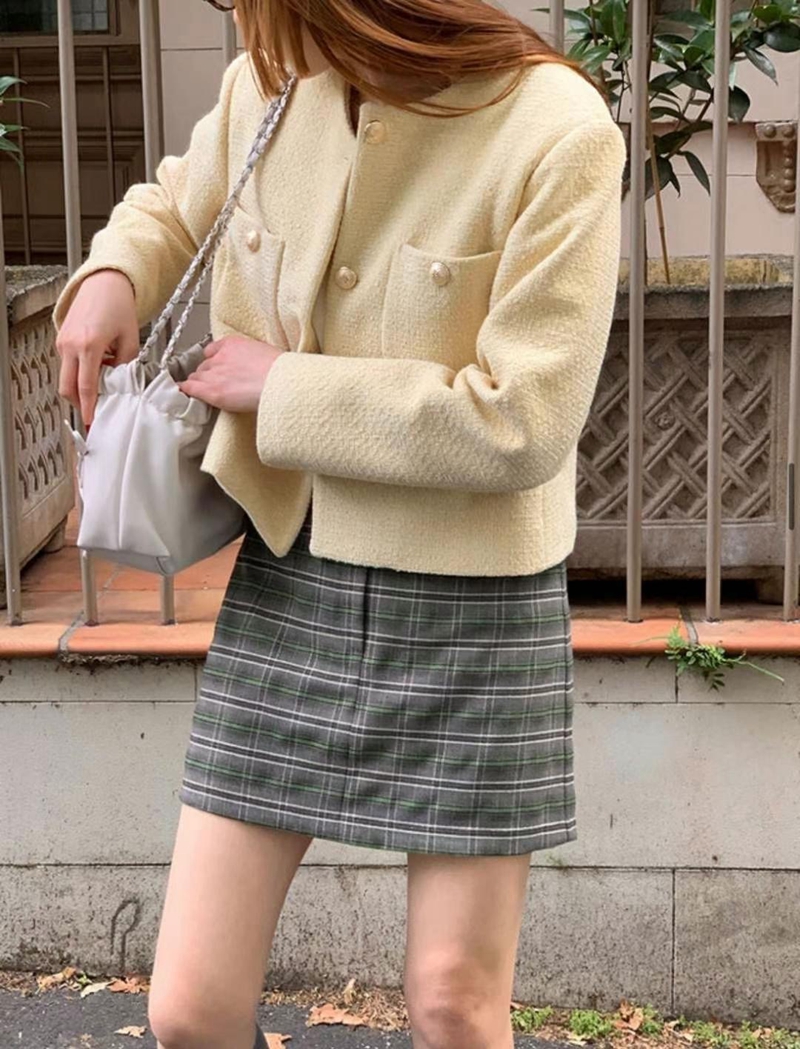 MY YOUNG韓國直郵女裝新款24秋冬推薦職業休閑人氣真品夾克RIPPLE夾克