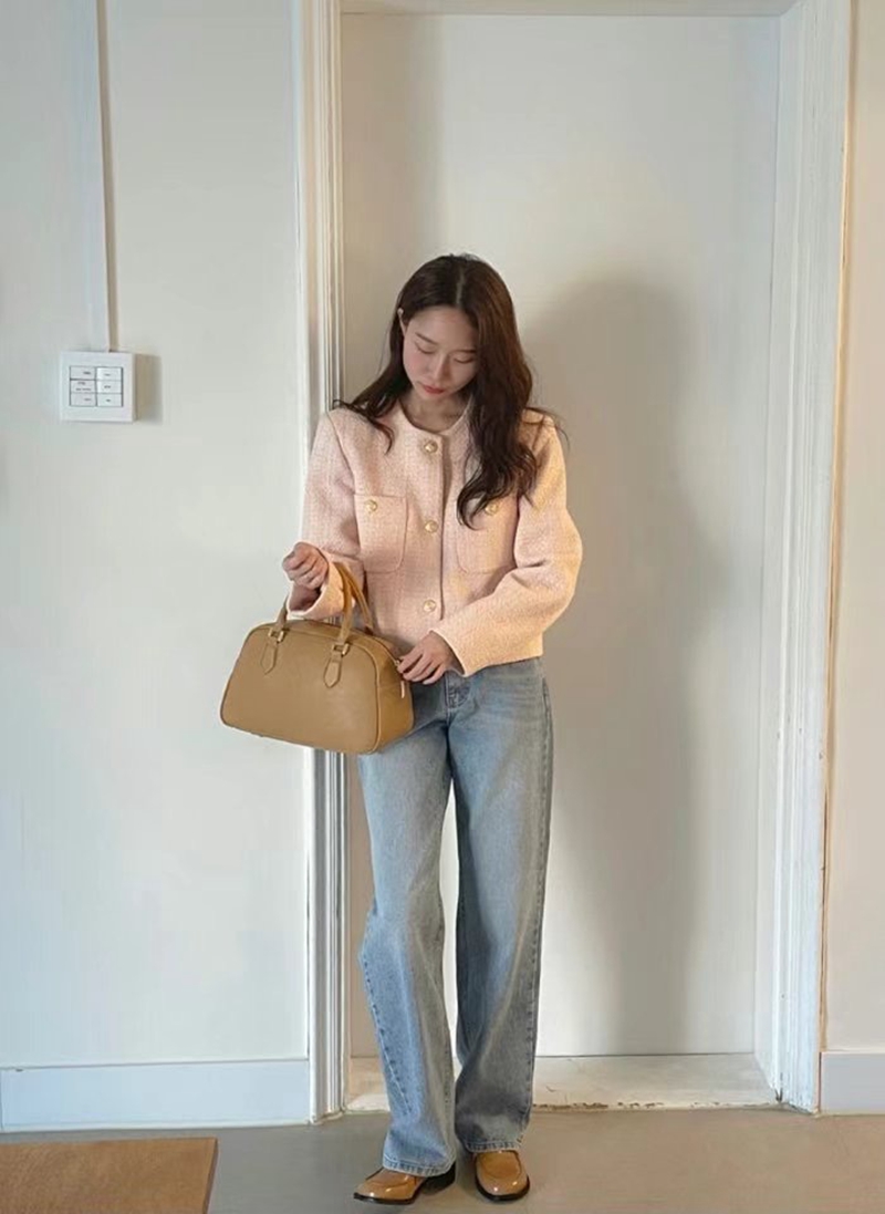 MY YOUNG韓國直郵女裝新款24秋冬推薦職業休閑人氣真品夾克RIPPLE夾克