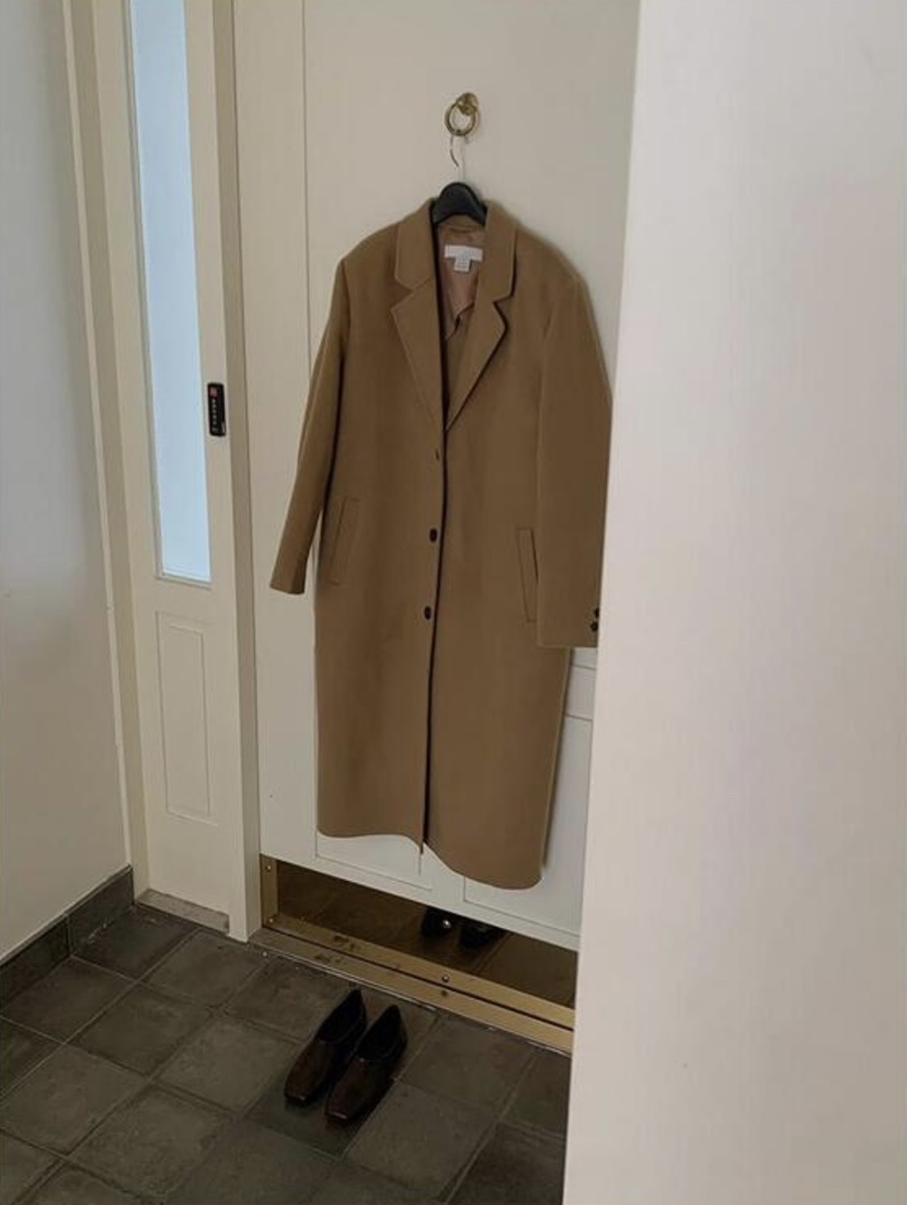 Sendtwo東大門代購女裝新品熱賣職業24秋夏真品時尚中長款大衣SENDTWO中長款大衣