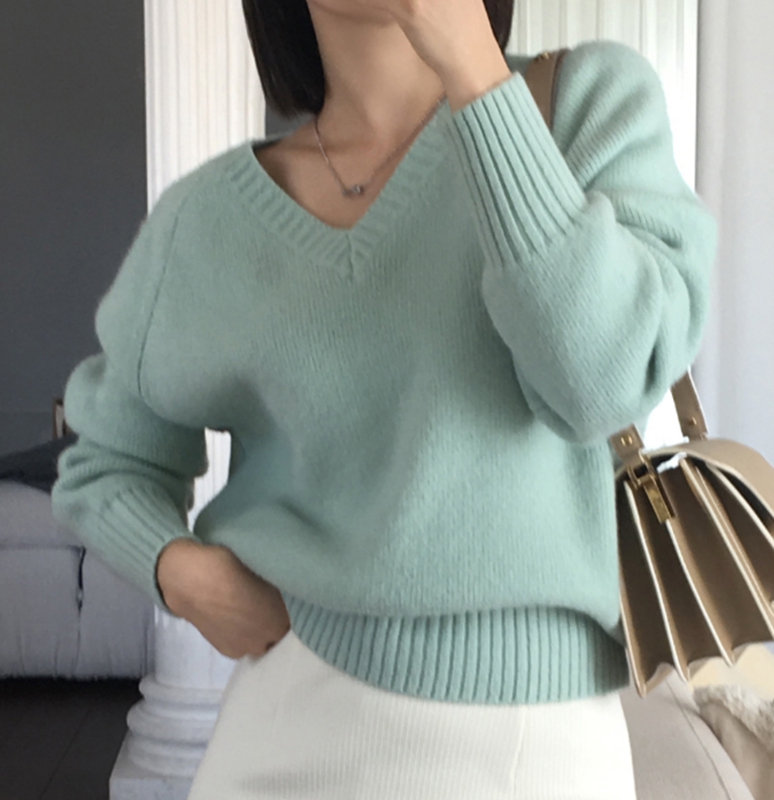 AFFEL東大門實拍女裝新品推薦休閑職業真品人氣熱賣時尚針織衫AFFEL針織衫圖色2