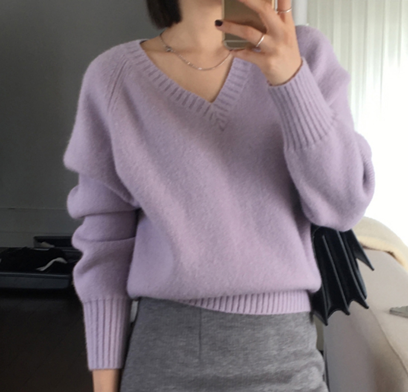 AFFEL東大門實拍女裝新品推薦休閑職業真品人氣熱賣時尚針織衫AFFEL針織衫圖色3