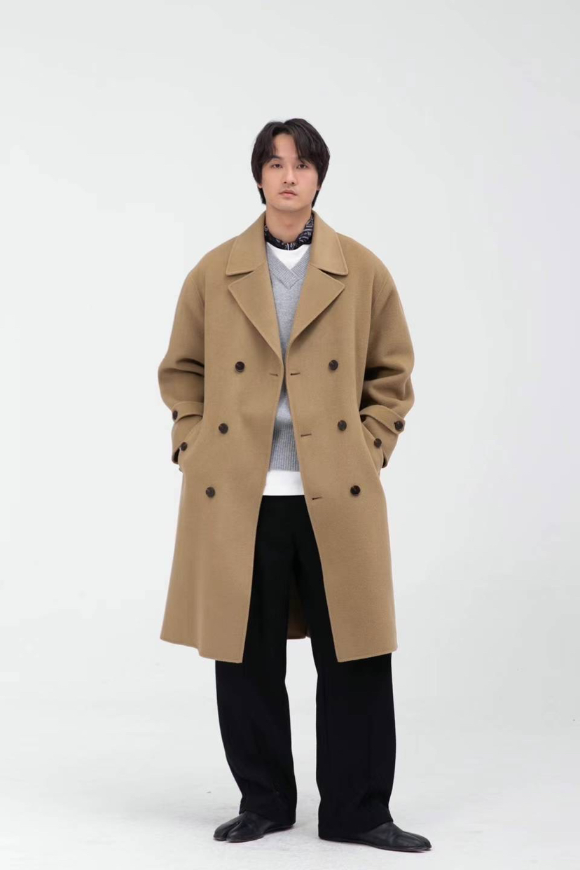 SENSE ERA-男裝東大門實拍女士新品24秋夏休閑中長款大衣SENSE ERA中長款大衣