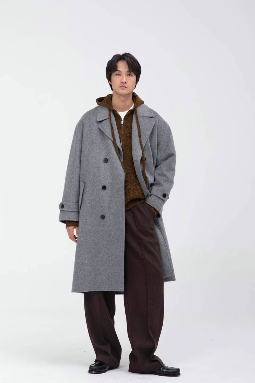 SENSE ERA-男裝東大門實拍女士新品24秋夏休閑中長款大衣SENSE ERA中長款大衣