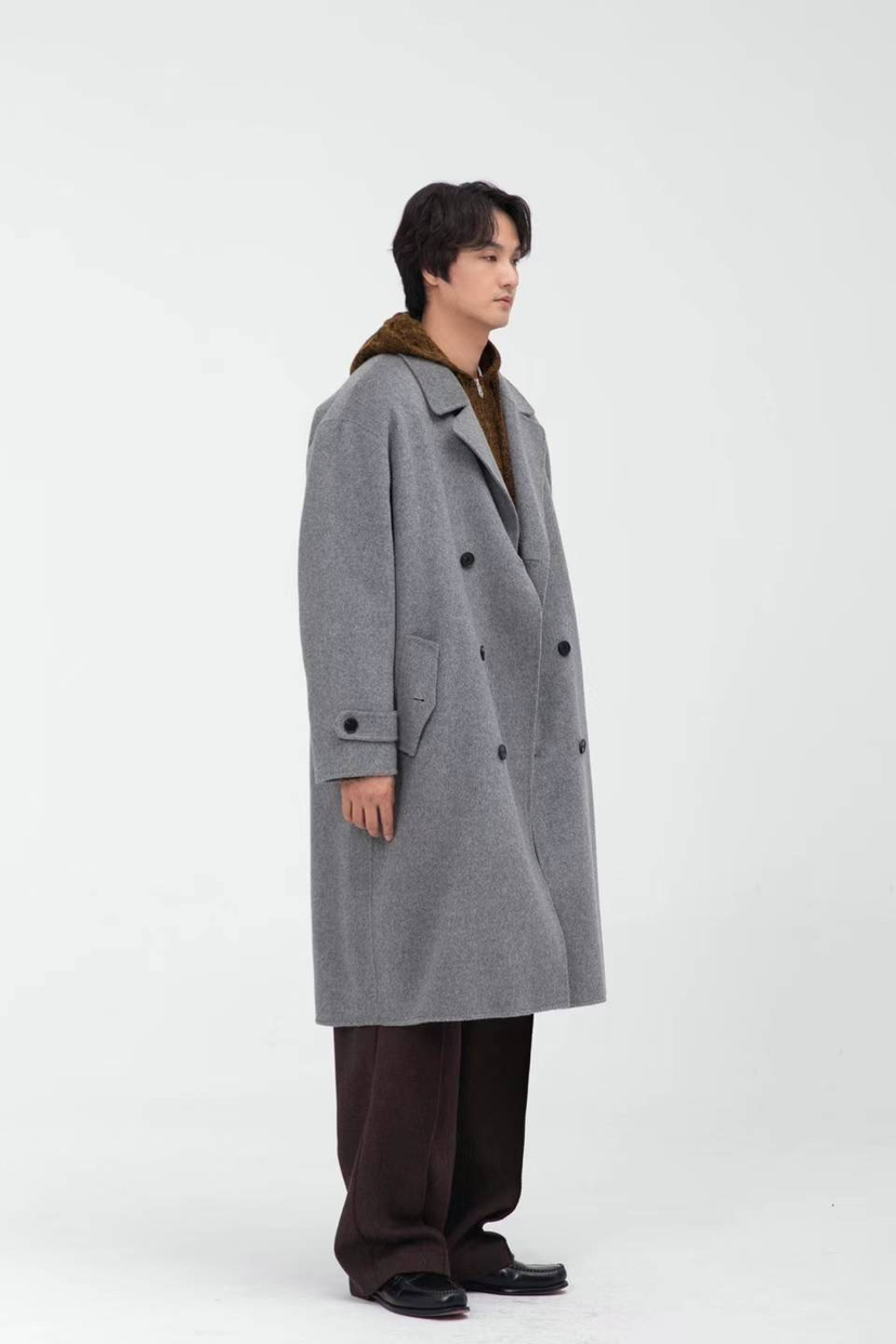 SENSE ERA-男裝東大門實拍女士新品24秋夏休閑中長款大衣SENSE ERA中長款大衣