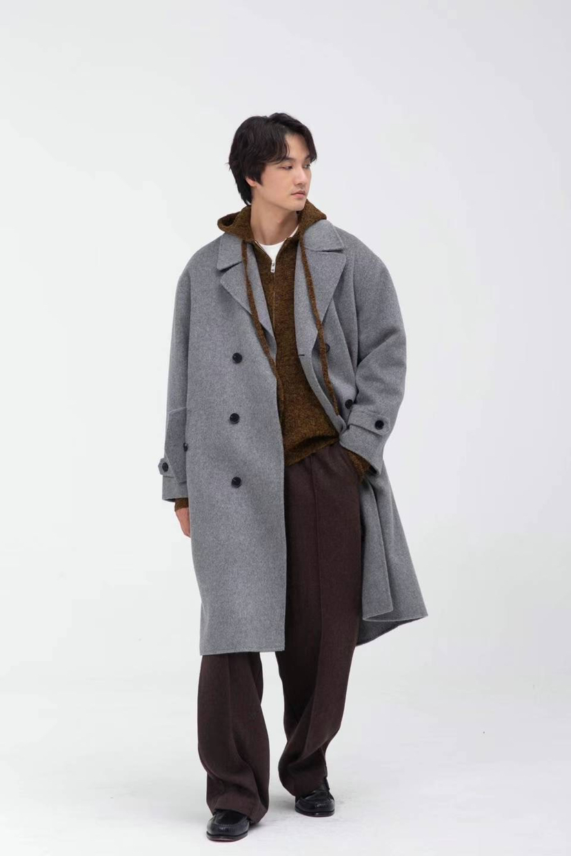 SENSE ERA-男裝東大門實拍女士新品24秋夏休閑中長款大衣SENSE ERA中長款大衣圖色2