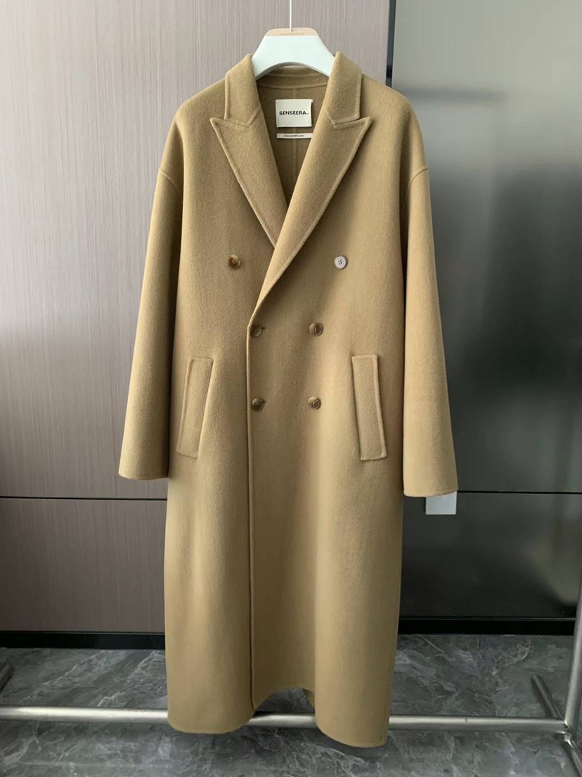SENSE ERA-男裝東大門實拍女士新品職業真品24秋夏中長款大衣SENSE ERA中長款大衣