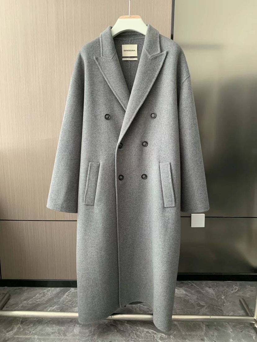 SENSE ERA-男裝東大門實拍女士新品職業真品24秋夏中長款大衣SENSE ERA中長款大衣圖色3