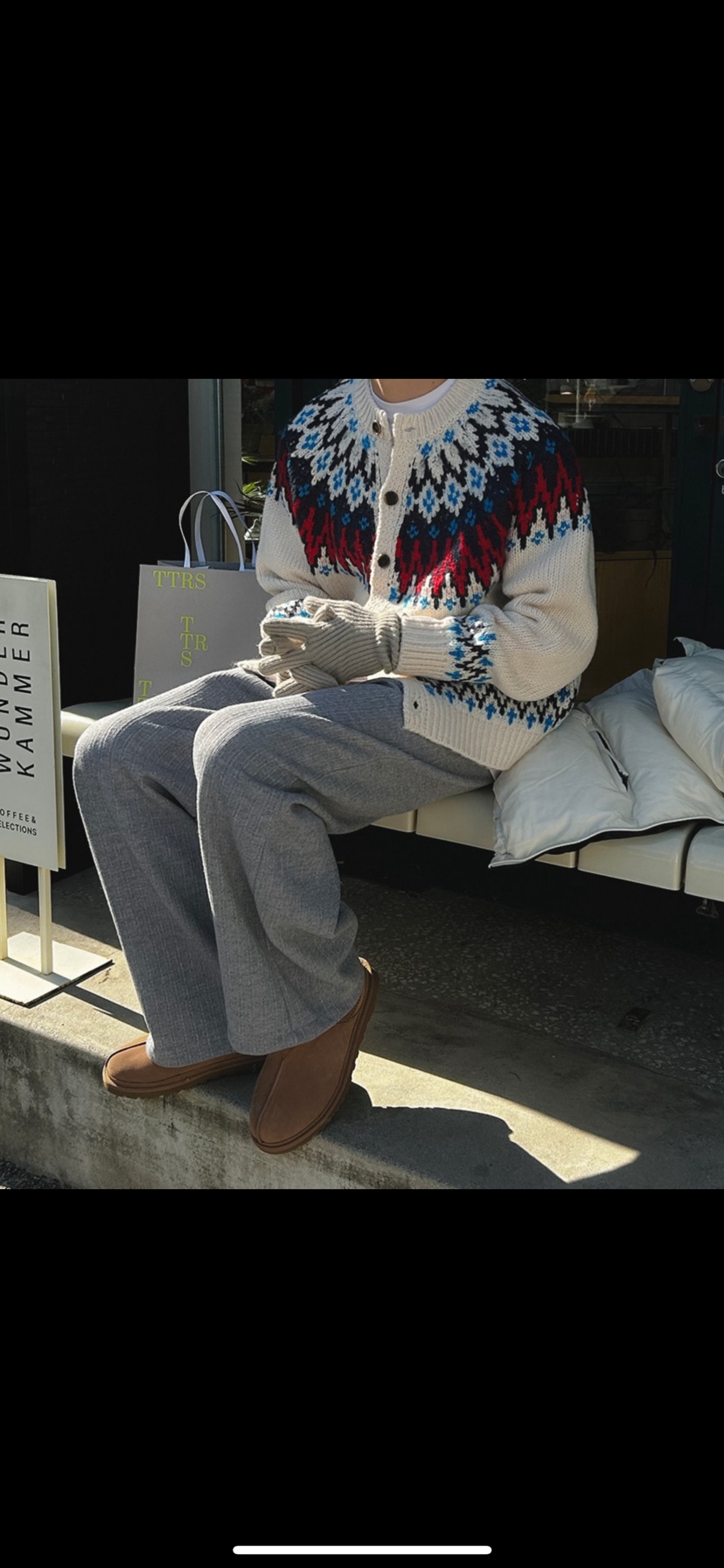 OREO-男裝東大門代購女裝新款人氣職業24秋夏推薦真品毛衣OREO毛衣