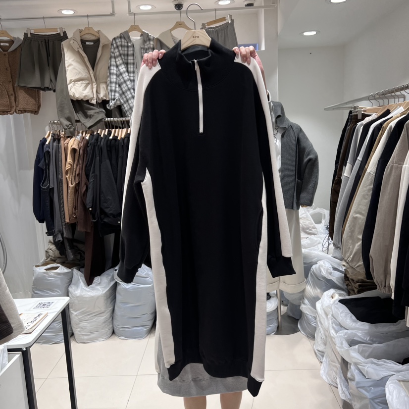 KIRA-Q東大門直郵女士新款職業24秋夏時尚推薦連衣裙不加絨KIRA-Q連衣裙圖色2