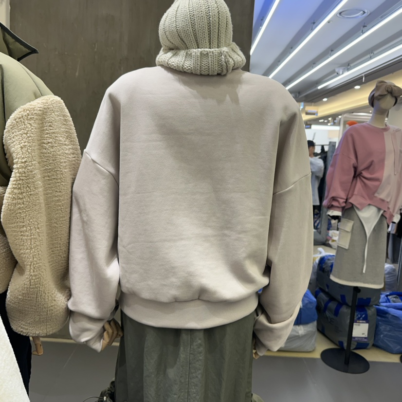Reiz韓國直郵東大門實拍女裝新品24秋冬休閑時尚熱賣衛衣加絨REIZ衛衣