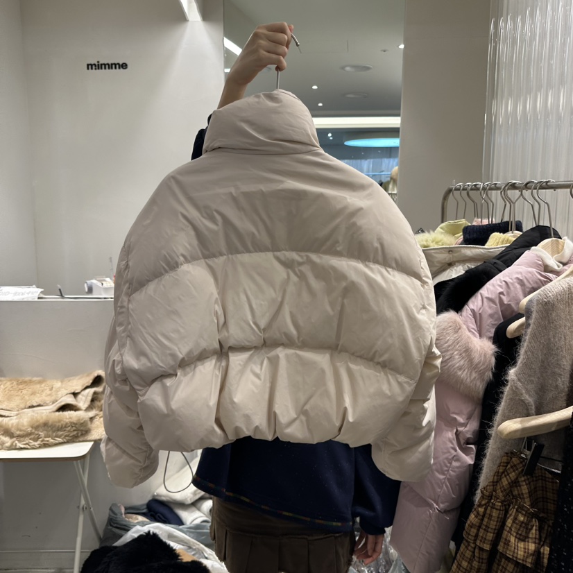 mimme韓國直郵東大門實拍女裝新品熱賣真品人氣短款羽絨服鴨絨MIMME短款羽絨服