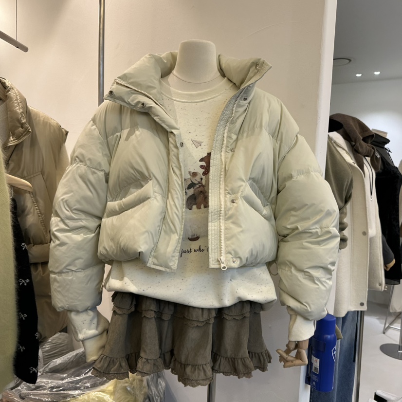 mimme韓國直郵東大門實拍女裝新品熱賣真品人氣短款羽絨服鴨絨MIMME短款羽絨服圖色4