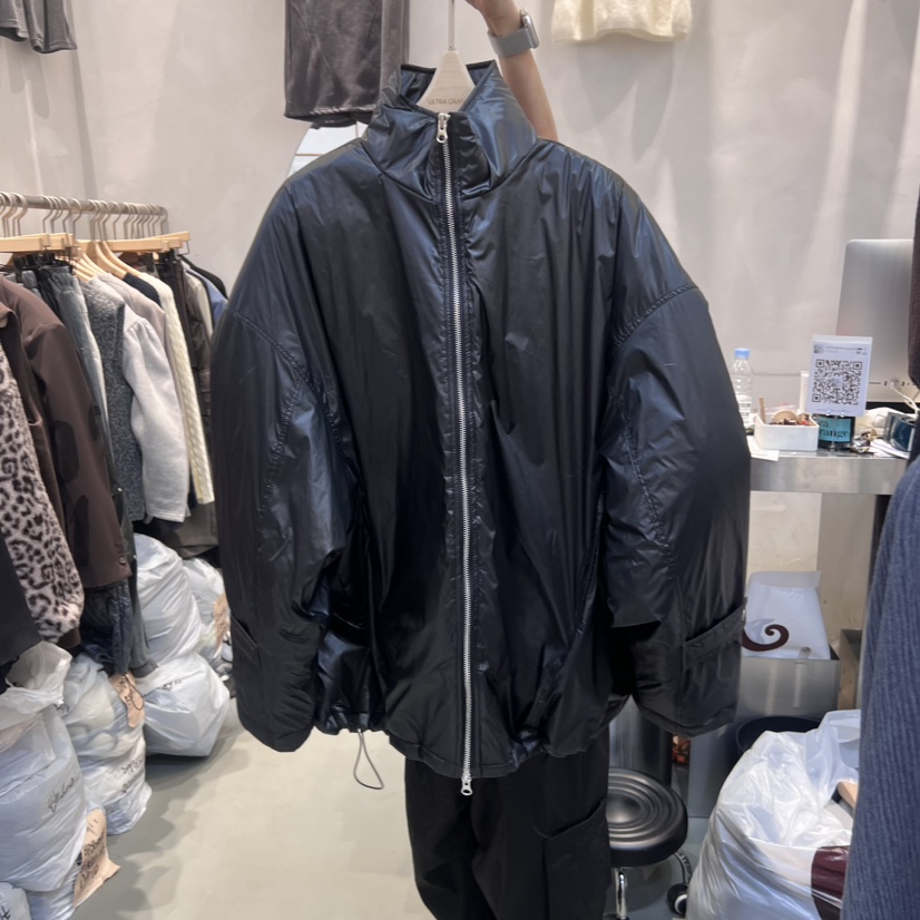 GILT/ULTRAORANGE韓國直郵女裝新款職業24秋冬短款棉服填充GILT/ULTRAORANGE短款棉服圖色2