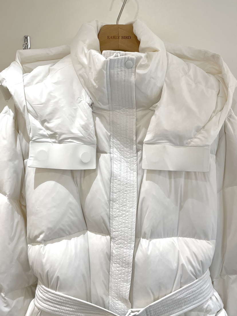 EARLY BIRD韓國直郵東大門代購女裝新款真品長款羽絨服含腰帶絨OBSESS/EARLY BIRD長款羽絨服