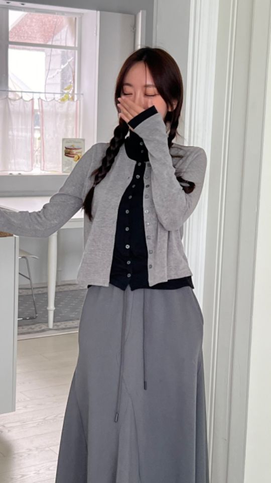 HEY/TO SEWING韓國代購女士新品24秋夏熱賣真品時尚針織衫BY HEY/TO SEWING針織衫