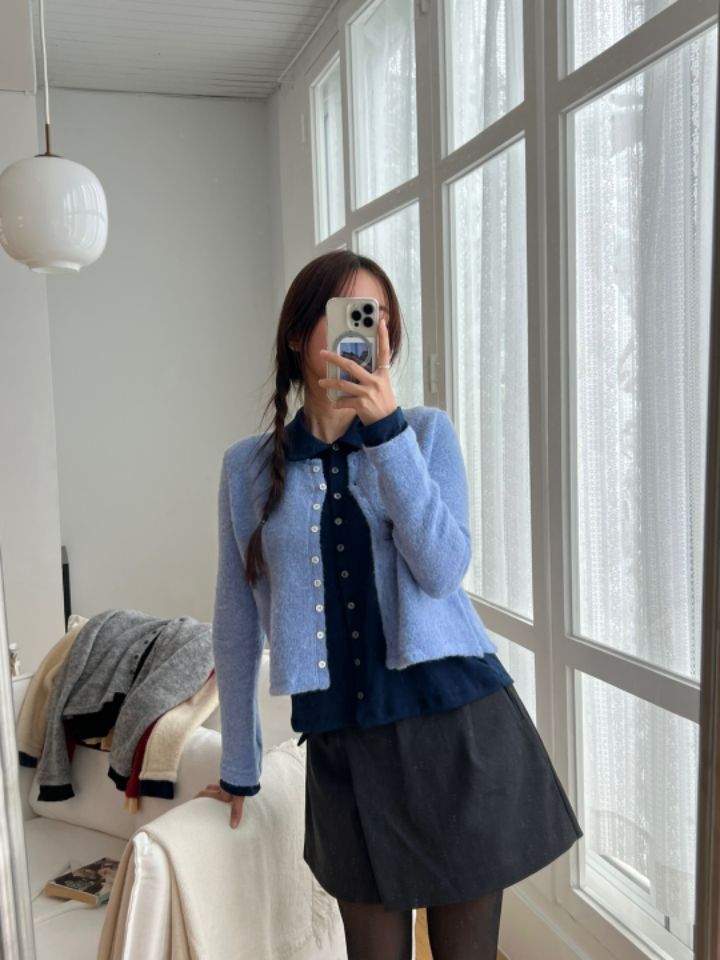 HEY/TO SEWING東大門實拍女裝新品時尚24秋夏推薦針織衫開衫BY HEY/TO SEWING針織衫