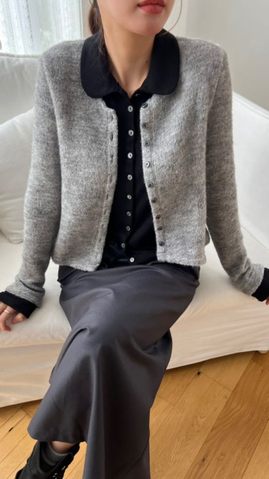 HEY/TO SEWING東大門實拍女裝新品時尚24秋夏推薦針織衫開衫BY HEY/TO SEWING針織衫