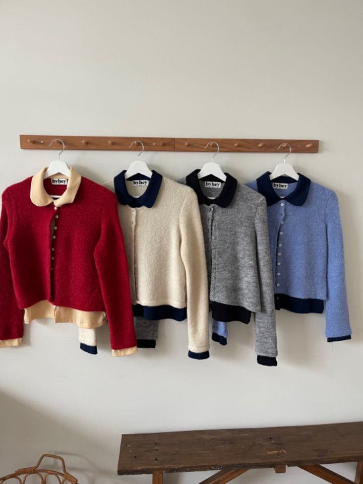 HEY/TO SEWING東大門實拍女裝新品時尚24秋夏推薦針織衫開衫BY HEY/TO SEWING針織衫