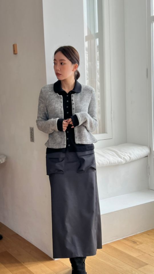 HEY/TO SEWING東大門實拍女裝新品時尚24秋夏推薦針織衫開衫BY HEY/TO SEWING針織衫