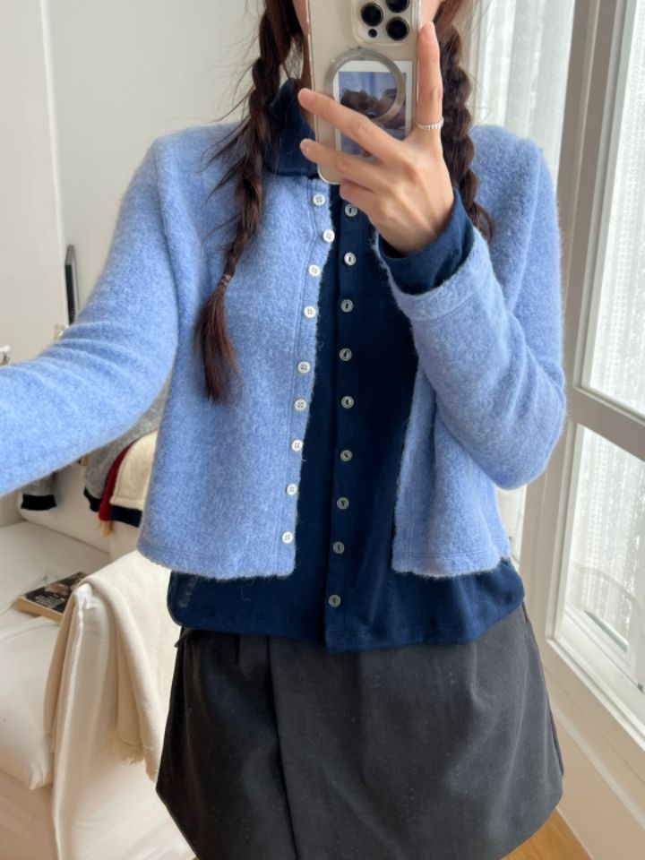 HEY/TO SEWING東大門實拍女裝新品時尚24秋夏推薦針織衫開衫BY HEY/TO SEWING針織衫圖色4