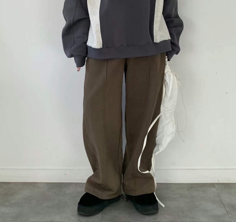 BRAND MARKET-OT東大門實拍女士新品人氣熱賣推薦休閑褲羊絨BRAND MARKET-OT休閑褲圖色2