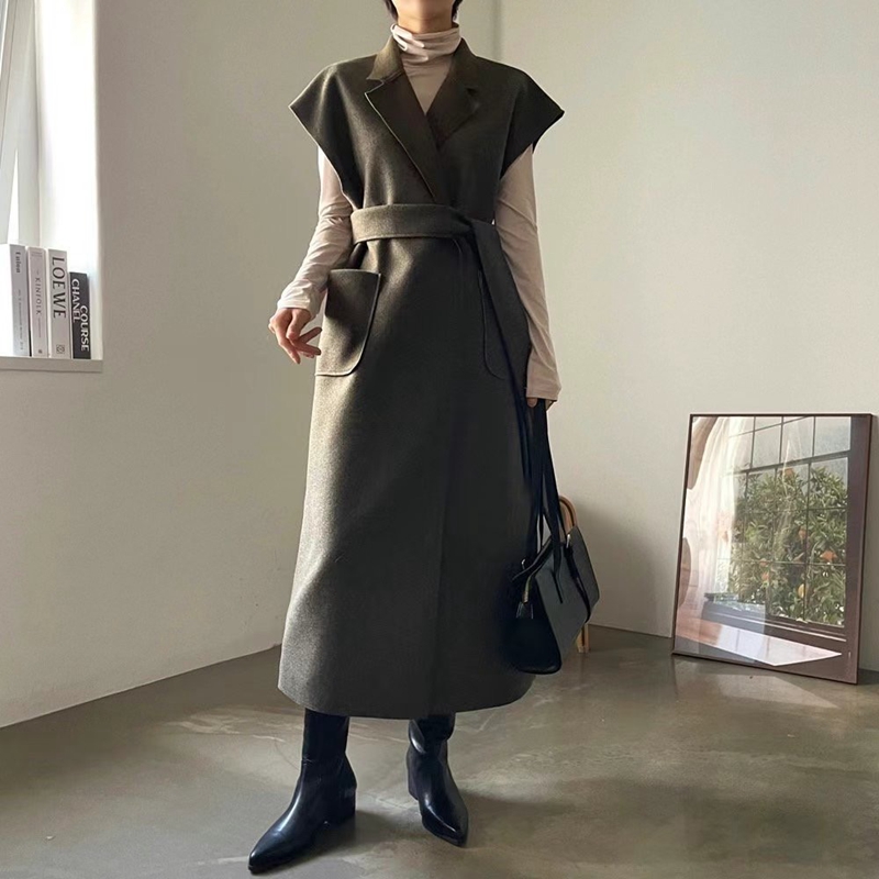 BRAND MARKET-OT韓國代購女士新品時尚熱賣休閑推薦馬甲腰帶BRAND MARKET-OT馬甲