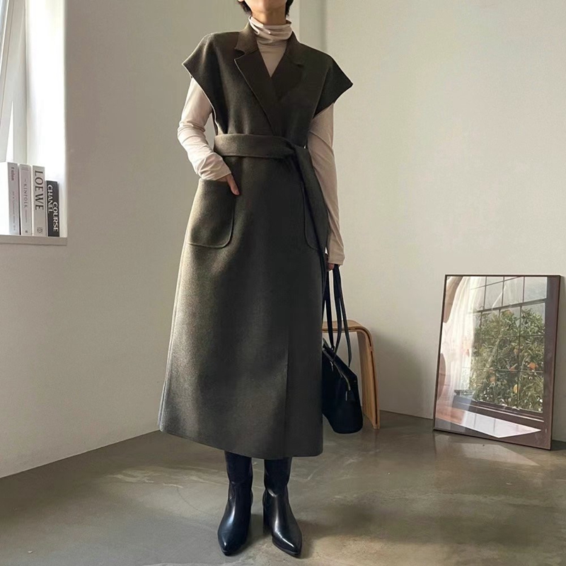BRAND MARKET-OT韓國代購女士新品時尚熱賣休閑推薦馬甲腰帶BRAND MARKET-OT馬甲圖色2