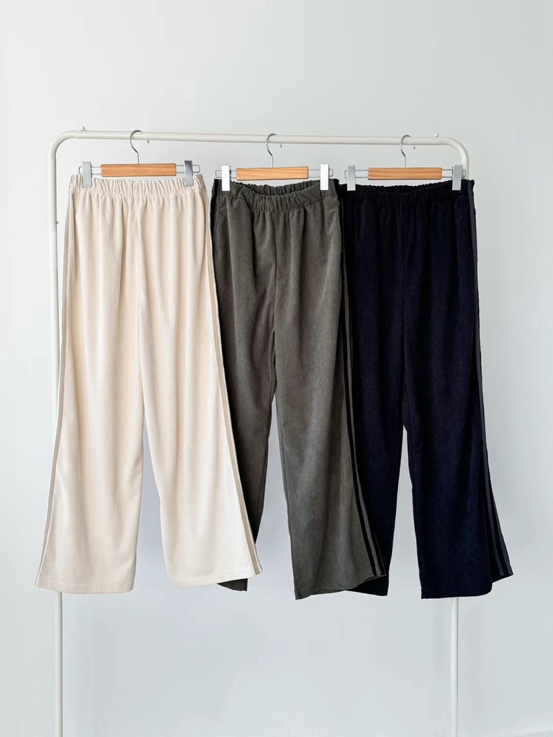 BRAND MARKET-OT東大門直郵女士新品時尚24秋夏人氣休閑褲BRAND MARKET-OT休閑褲圖色3左三色