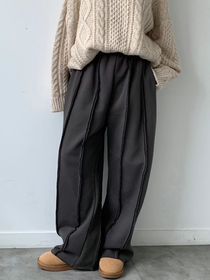 BRAND MARKET-OT韓國直郵女裝新品真品熱賣人氣休閑褲拉絲BRAND MARKET-OT休閑褲圖色2
