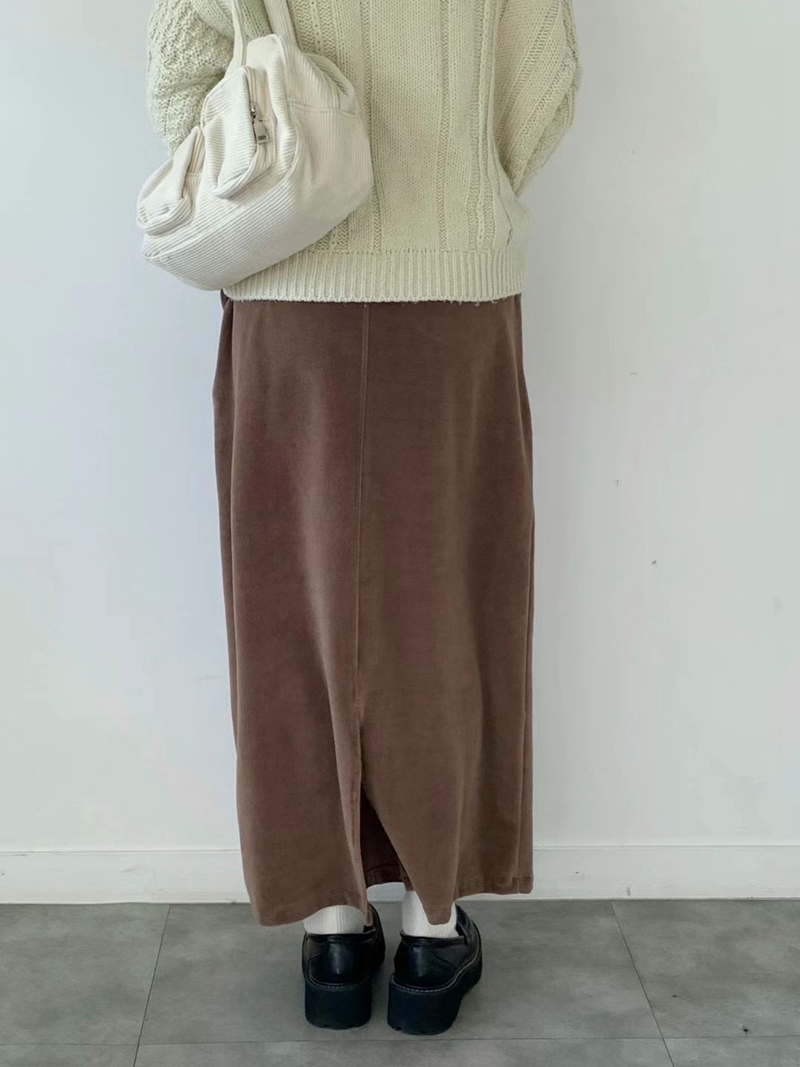 BRAND MARKET-OT東大門直郵女士新款熱賣真品休閑職業長裙BRAND MARKET-OT長裙