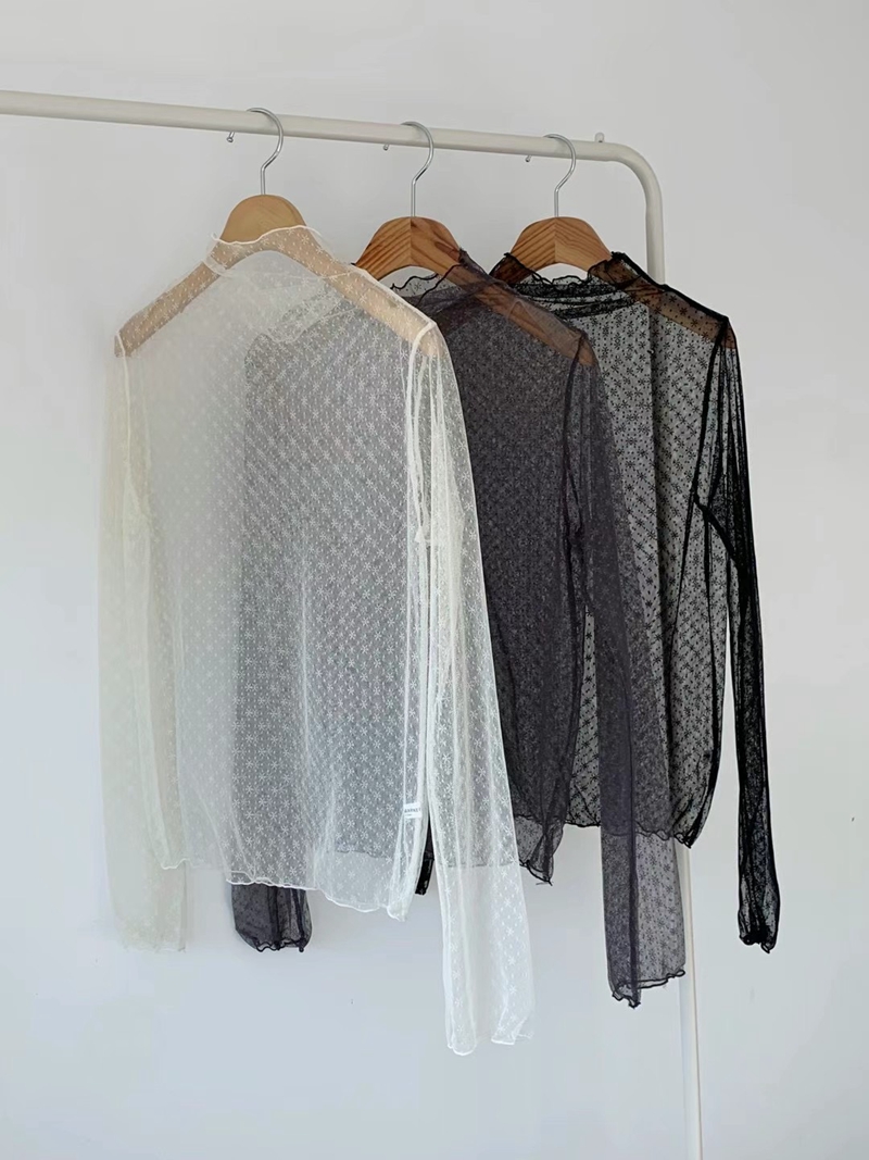 BRAND MARKET-OT東大門代購女士新款休閑熱賣24秋夏襯衫蕾絲衫BRAND MARKET-2件起襯衫/蕾絲衫圖色3左三色