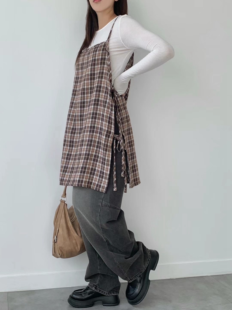 BRAND MARKET-OT東大門代購女士新款休閑熱賣推薦連衣裙格紋BRAND MARKET-2件起連衣裙