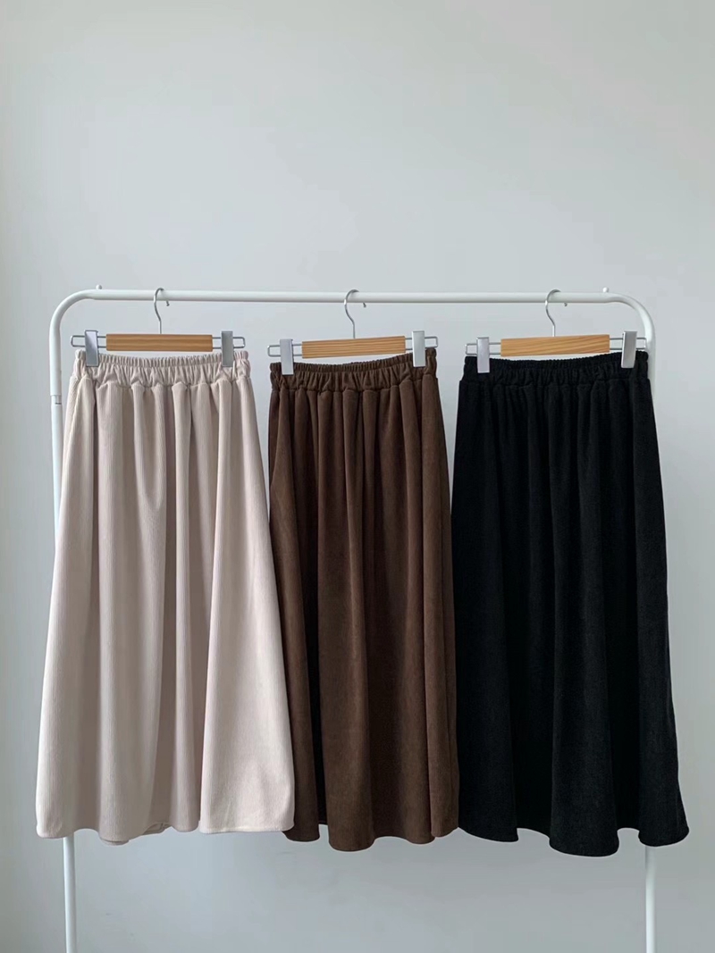 BRAND MARKET-OT東大門實拍女士新款人氣推薦熱賣職業長裙BRAND MARKET-2件起長裙圖色2左二色