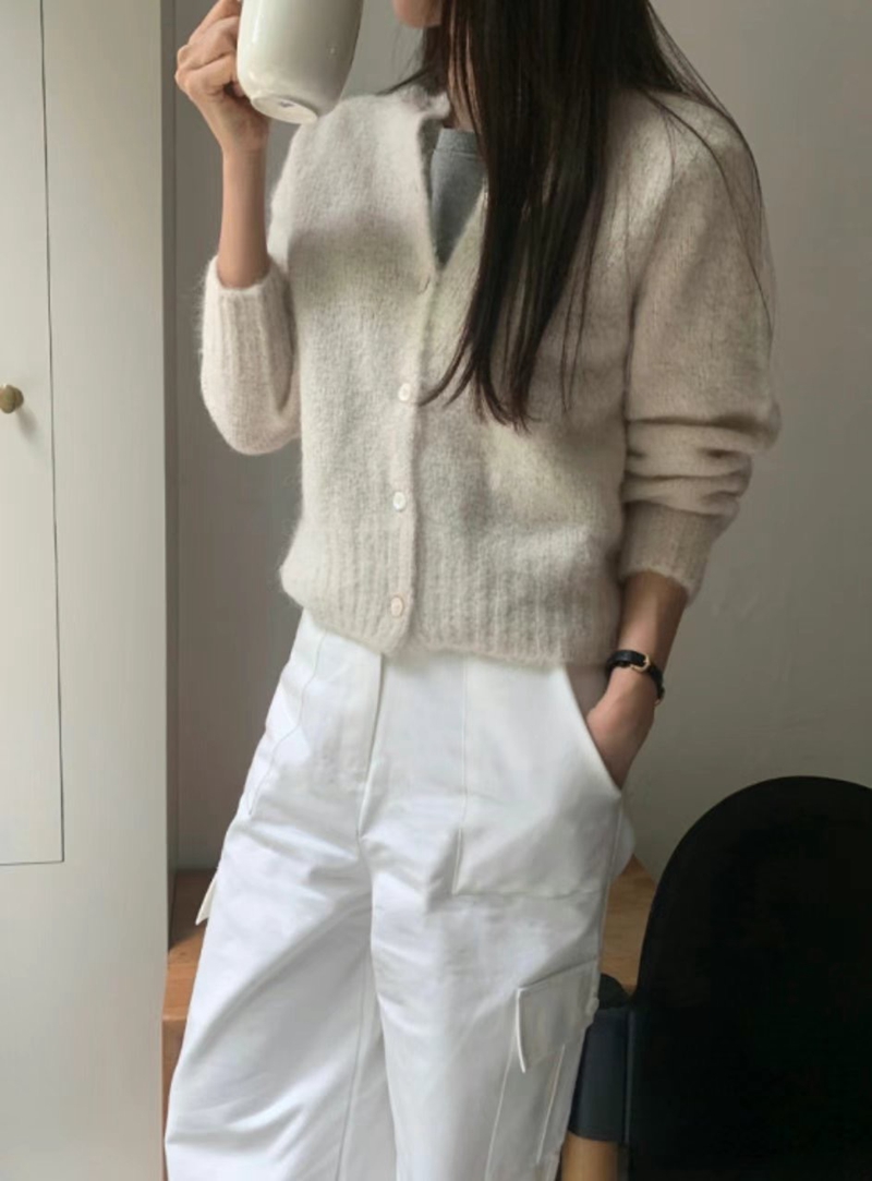 POMELO韓國直郵東大門代購女裝新品人氣時尚職業休閑針織衫POMELO針織衫