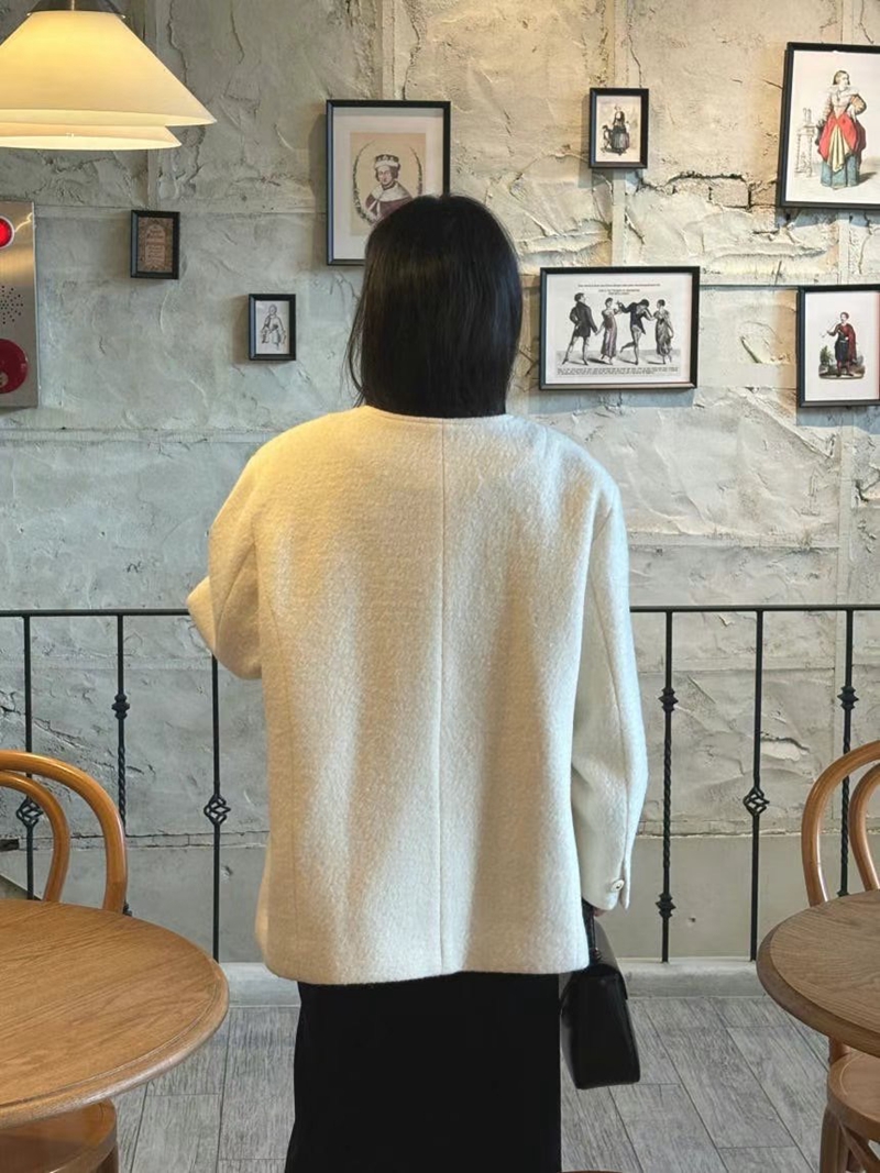 POMELO韓國直郵東大門代購女裝新品人氣真品熱賣24秋冬夾克POMELO夾克