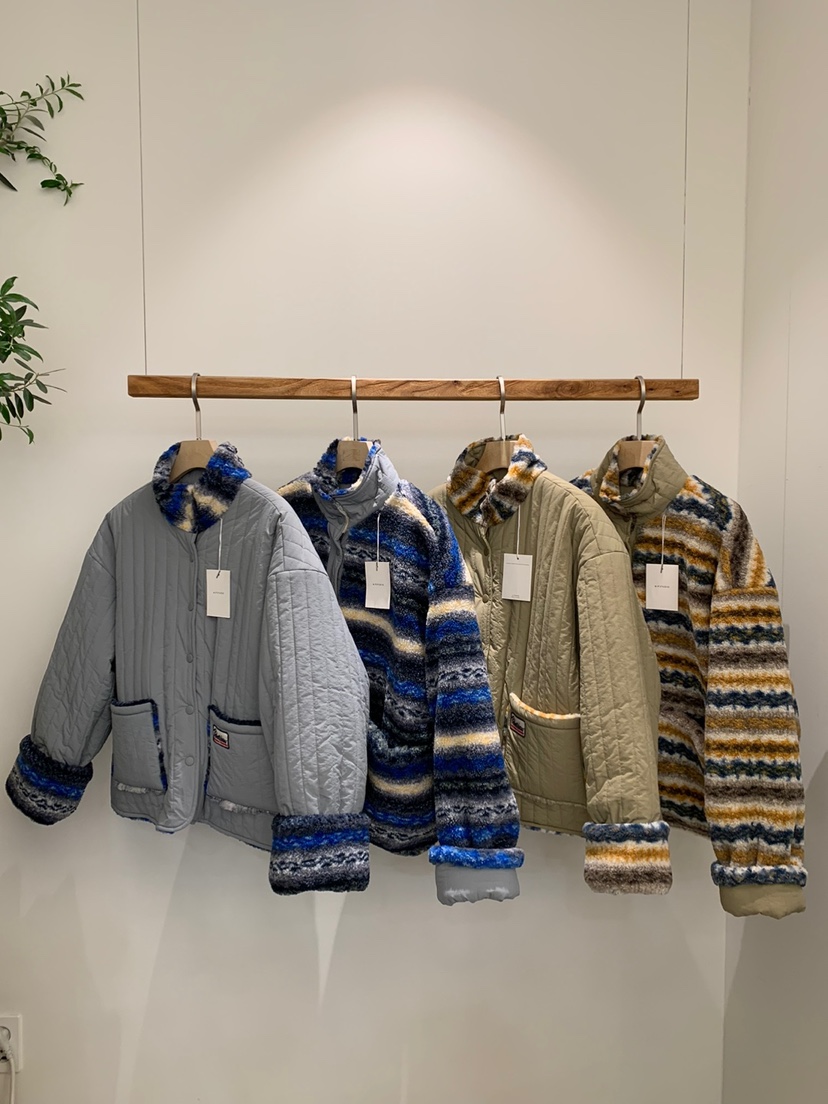 A P-STUDIO韓國直郵東大門實拍女裝新款推薦夾克兩面可穿雙面A P-STUDIO夾克