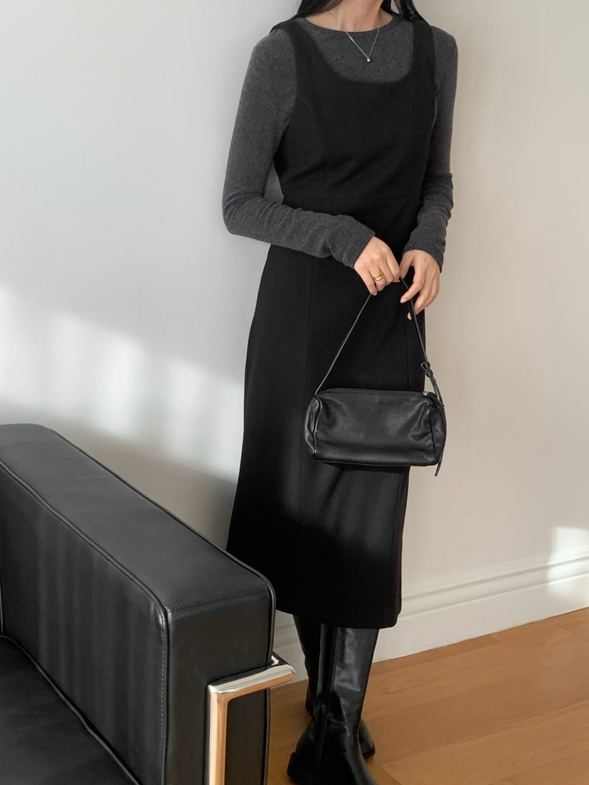 SORBET韓國直郵女裝新款真品推薦24秋夏休閑人氣時尚連衣裙SORBET/flat white連衣裙