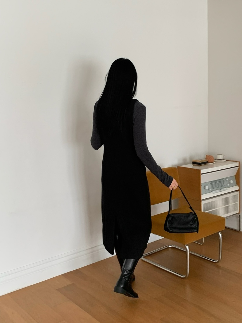 SORBET韓國直郵女裝新款真品推薦24秋夏休閑人氣時尚連衣裙SORBET/flat white連衣裙