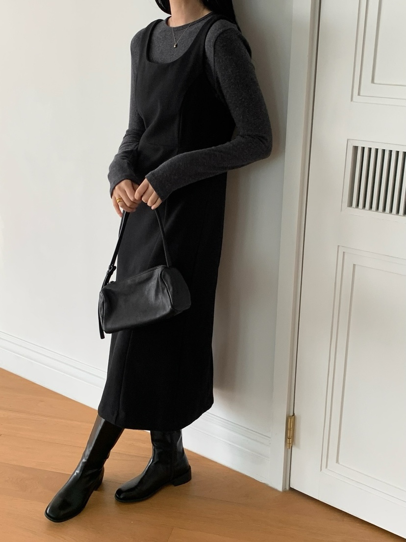 SORBET韓國直郵女裝新款真品推薦24秋夏休閑人氣時尚連衣裙SORBET/flat white連衣裙