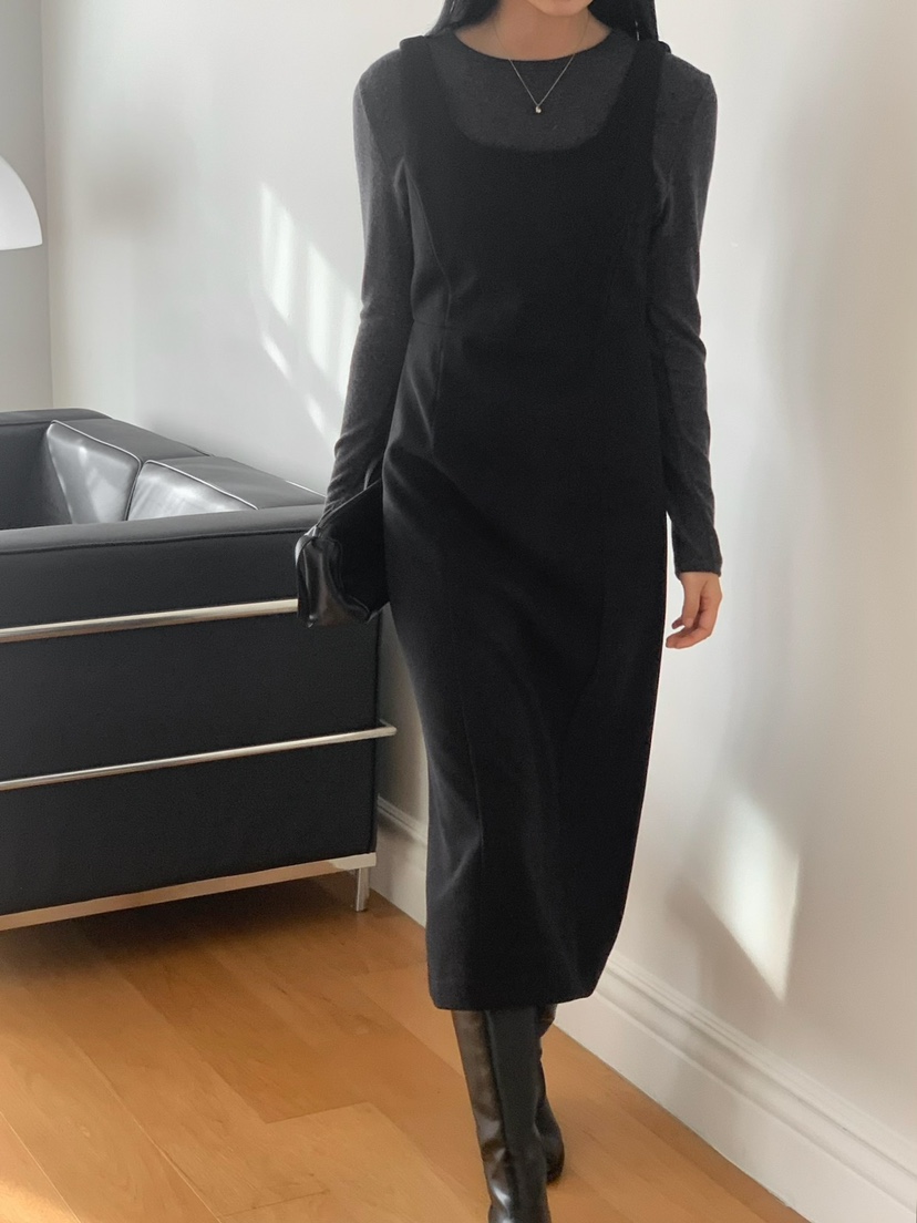 SORBET韓國直郵女裝新款真品推薦24秋夏休閑人氣時尚連衣裙SORBET/flat white連衣裙