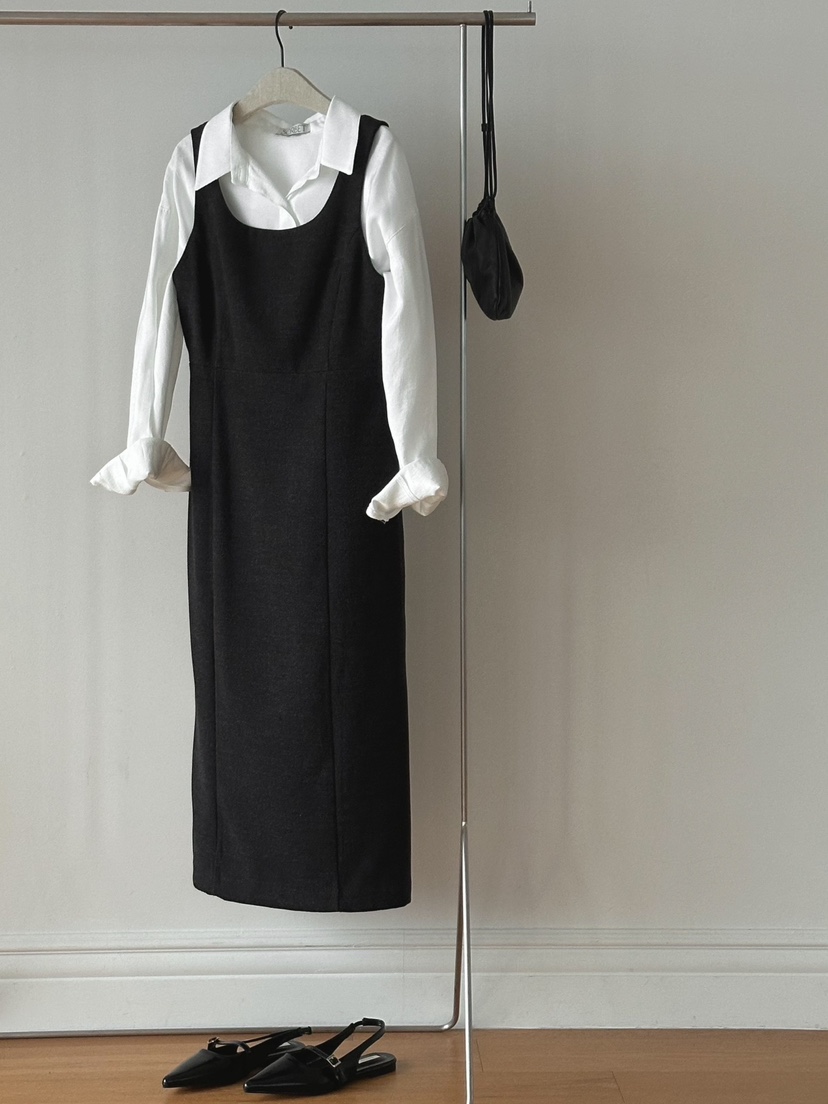 SORBET韓國直郵女裝新款真品推薦24秋夏休閑人氣時尚連衣裙SORBET/flat white連衣裙圖色1