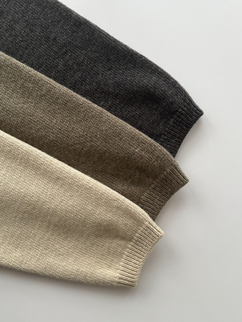 SORBET東大門實拍女士新款熱賣休閑真品24秋夏推薦職業針織衫SORBET/flat white針織衫