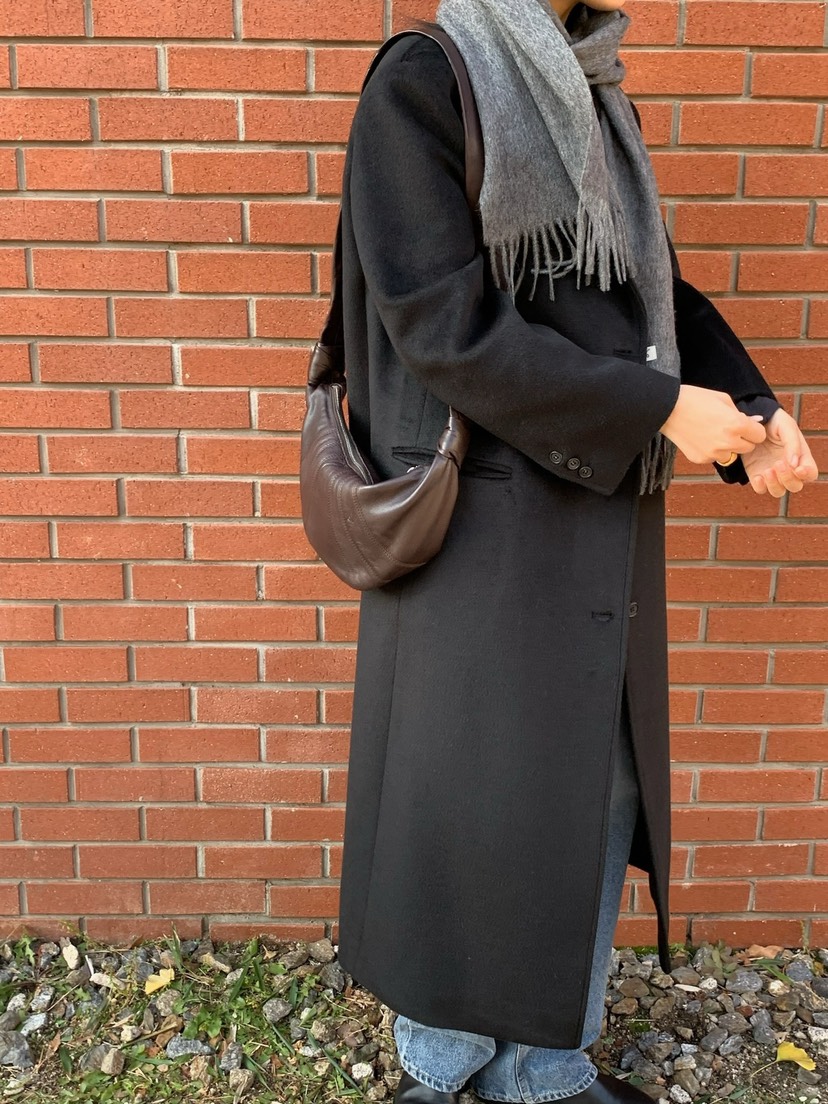 SORBET東大門直郵女士新款職業熱賣人氣休閑時尚中長款大衣SORBET/flat white中長款大衣