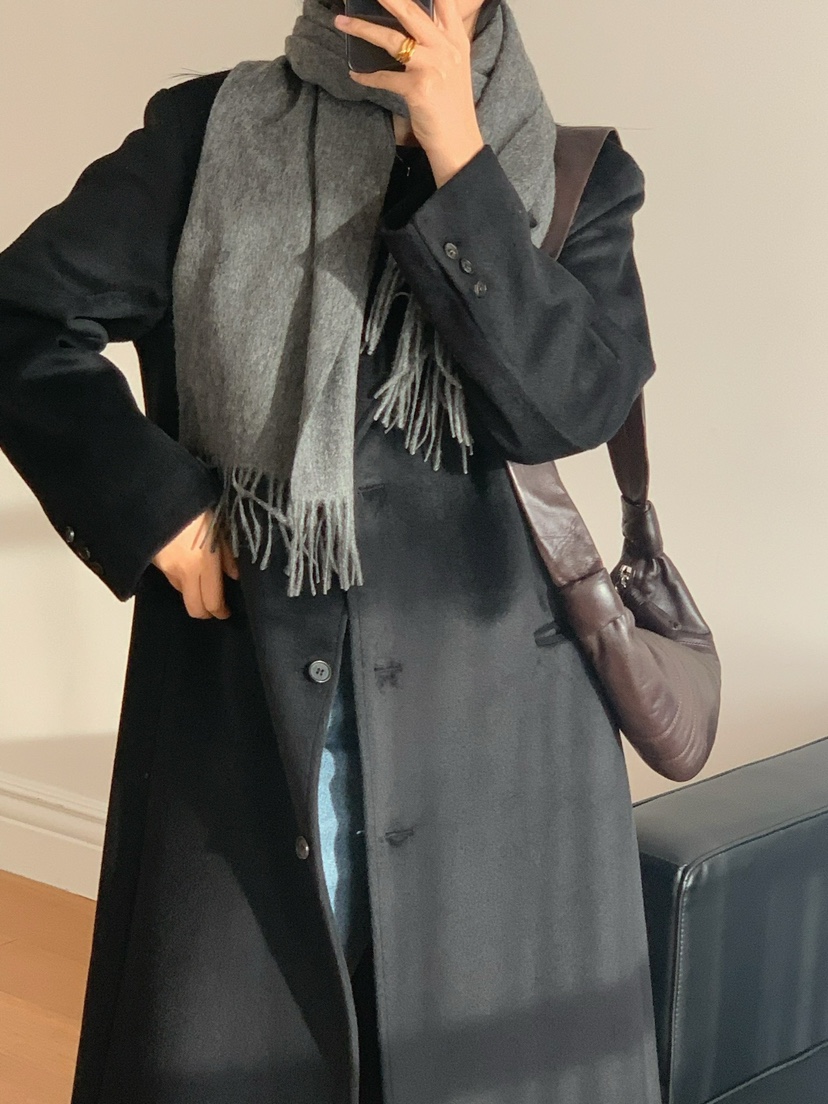 SORBET東大門直郵女士新款職業熱賣人氣休閑時尚中長款大衣SORBET/flat white中長款大衣