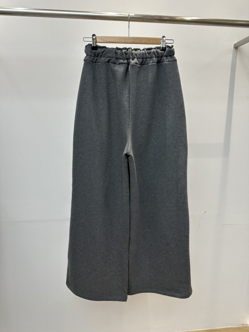 ANIMA東大門實拍女士新品人氣24秋夏真品休閑休閑褲闊腿褲拉絨RIETTE休閑褲